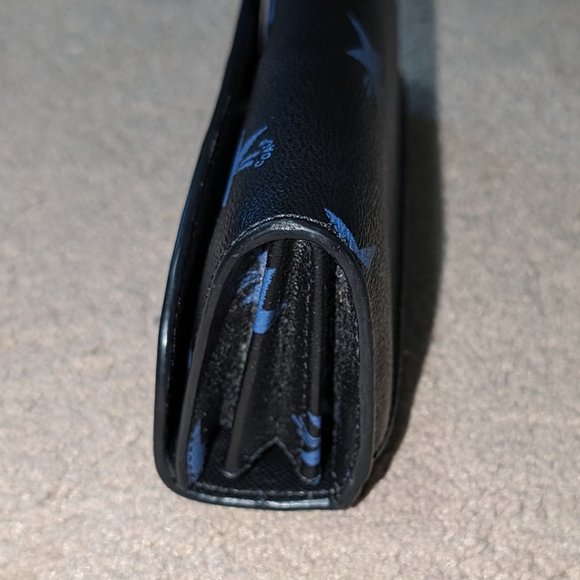 Coach envelope wallet star canyon print w/ removable zip insert - Picture 11 of 16